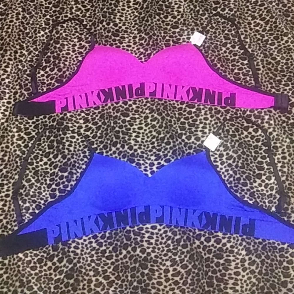 Lot of 2 small PINK Cool & Comfy bras